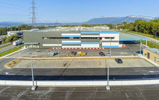 Livraison d'une plateforme logistique de près de 6900 m²