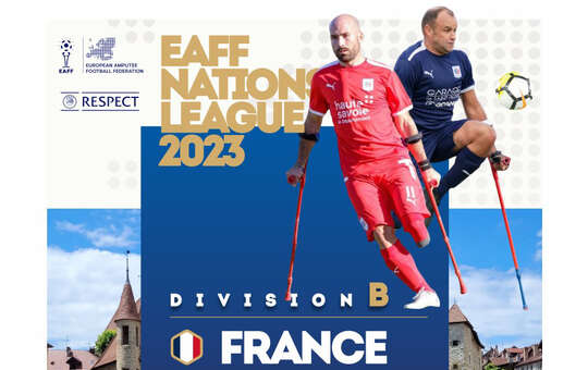 Ligue des Nations de football pour amputés à Annecy