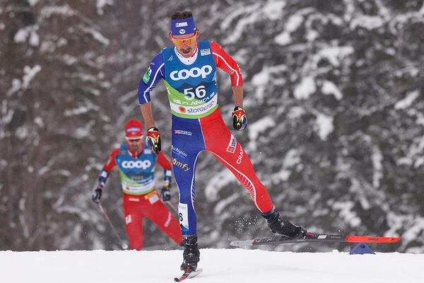 Hugo Lapalus - Skieur de fond soutenu par le Groupe Monod